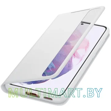 Чехол Samsung Smart Clear View Cover для Galaxy S21 (серый) картинка 4